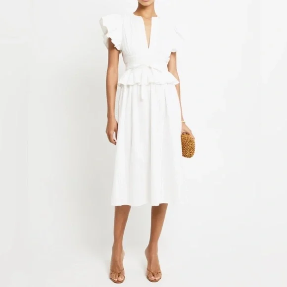 o.p.t Martine Cotton Dress Medium - Picture 3 of 11